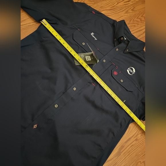 Ariat FR WORK Shirt NWT Cat 2 Osha Navy - Picture 8 of 16